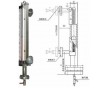 海南頂裝磁翻板液位計，廠家選型報價